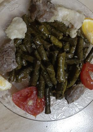 صورة لوصفة ورق عنب او يبرق