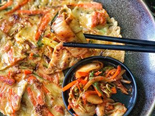 Kimchi Buchimgae (Korean Kimchi Pancake)