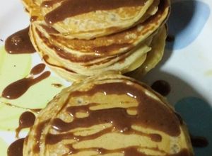 Una foto de Waffles redondos