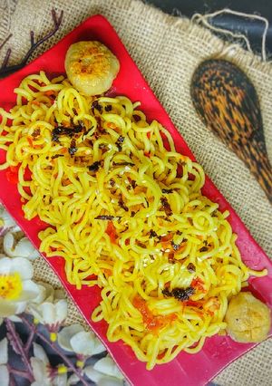 Foto resep Mie sambel bawang