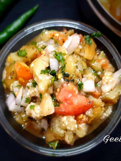 बैंगन का चोखा (baingan ka chokha recipe in Hindi) रेसिपी मुख्य फोटो