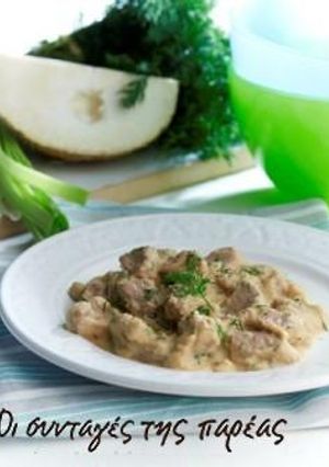 Φωτογραφία της συνταγής Χοιρινά φιλετάκια με πουρέ σελινόριζας