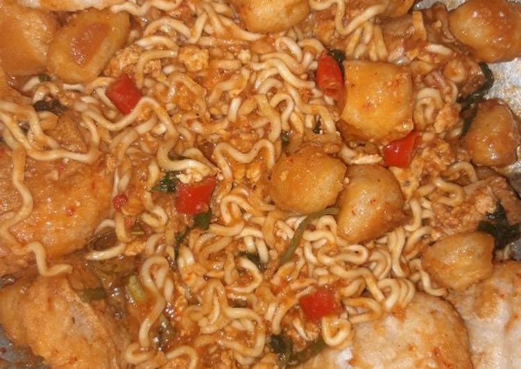 Resep Terbaru Mie seblak setan Ala Warung