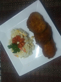 Una foto de Milanesas de zapallito!!