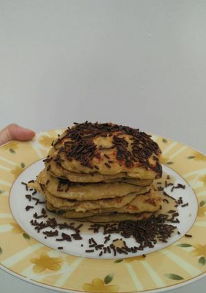 Foto resep Banana Oatmeal Pancake (no sugar)