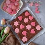 Fudgy Brownies with Mocaf Cookies On Top | Gluten Free