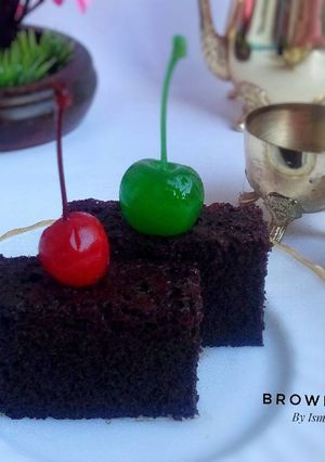 Foto resep Brownies Kukus Ny.Liem 1/2 resep