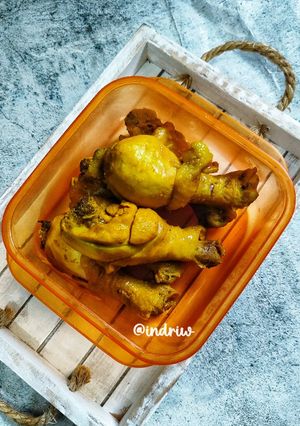 Foto resep Paha Ayam Bumbu Kuning
