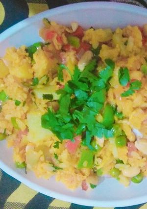 A picture of Poha.