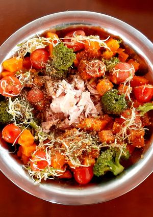 Una foto de Ensalada colorida 🥦