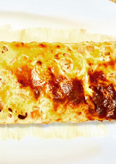 Una foto de Pastel de merluza y marisco