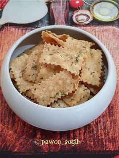 Foto resep Kue bawang / keripik bawang