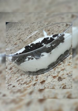 صورة لوصفة كاسات تشيز كيك الاوريو