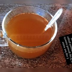 A picture of Tumeric tea.