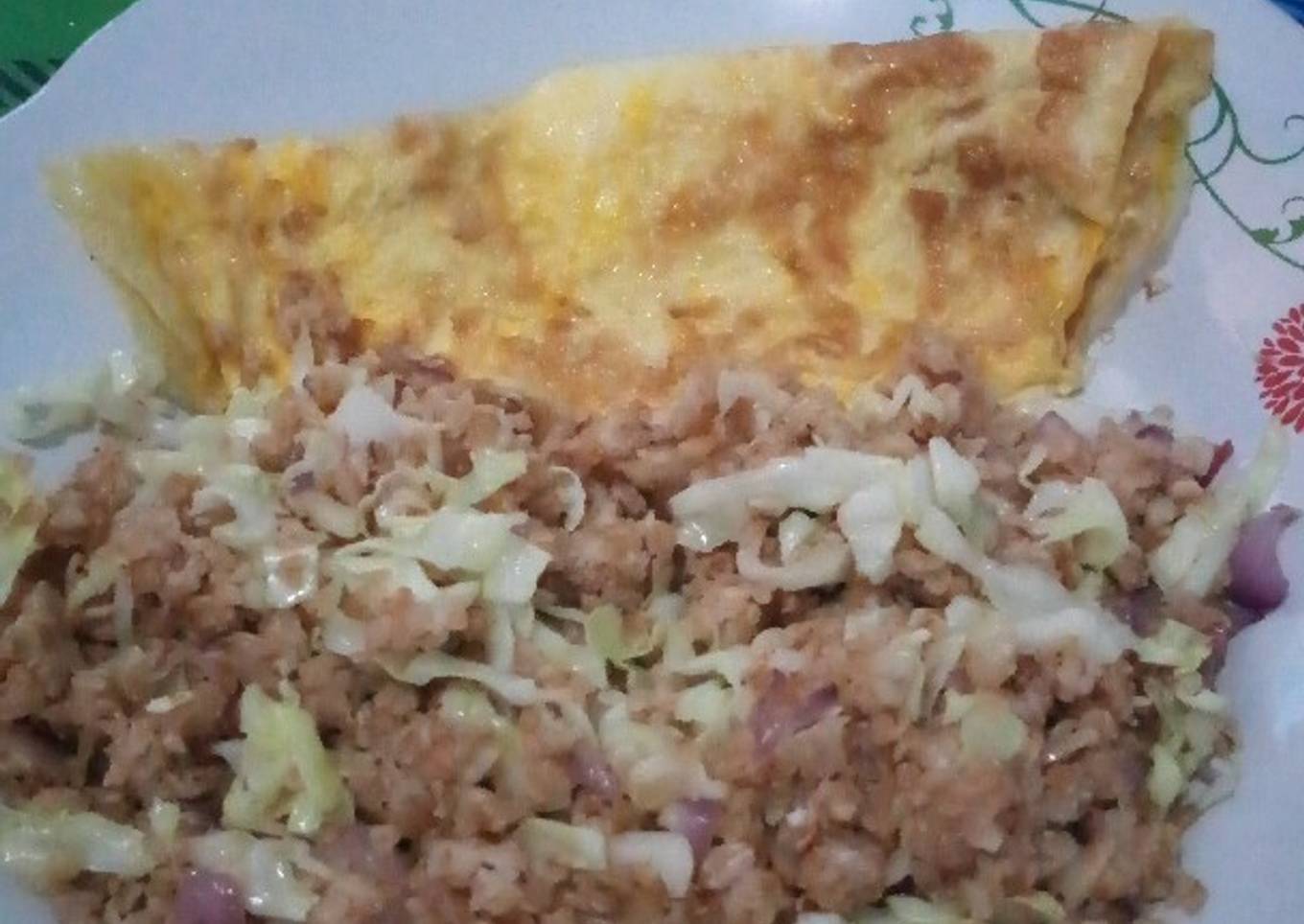 Nasi goreng oatmeal