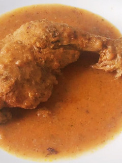 Una foto de Pollo a la naranja