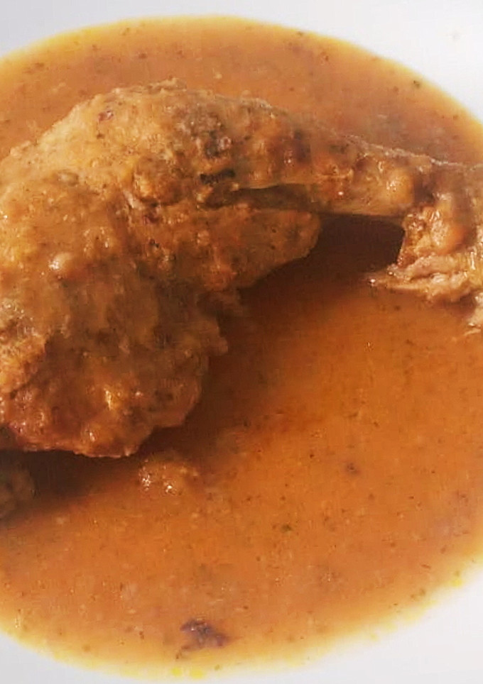 Una foto de Pollo a la naranja