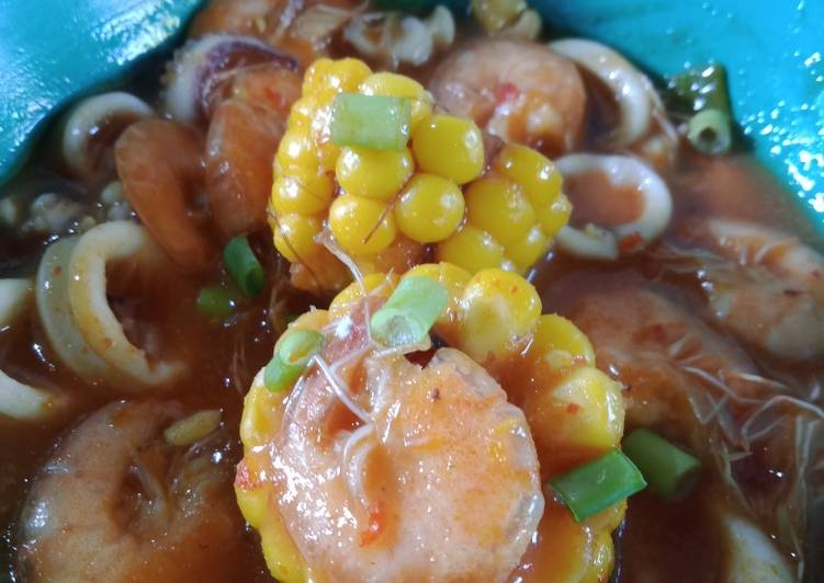 Resep Udang cumi saos Padang yang Bisa Manjain Lidah