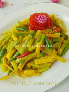 Foto resep Acar sayur bumbu kuning