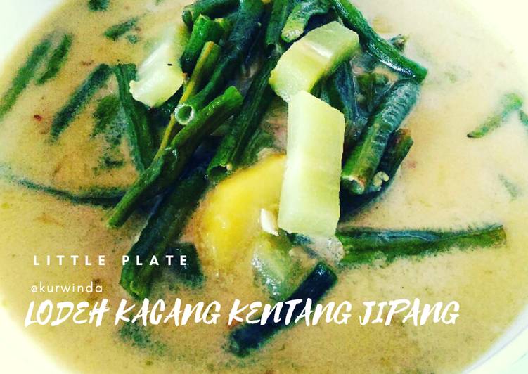 Lodeh Kacang Kentang Jipang