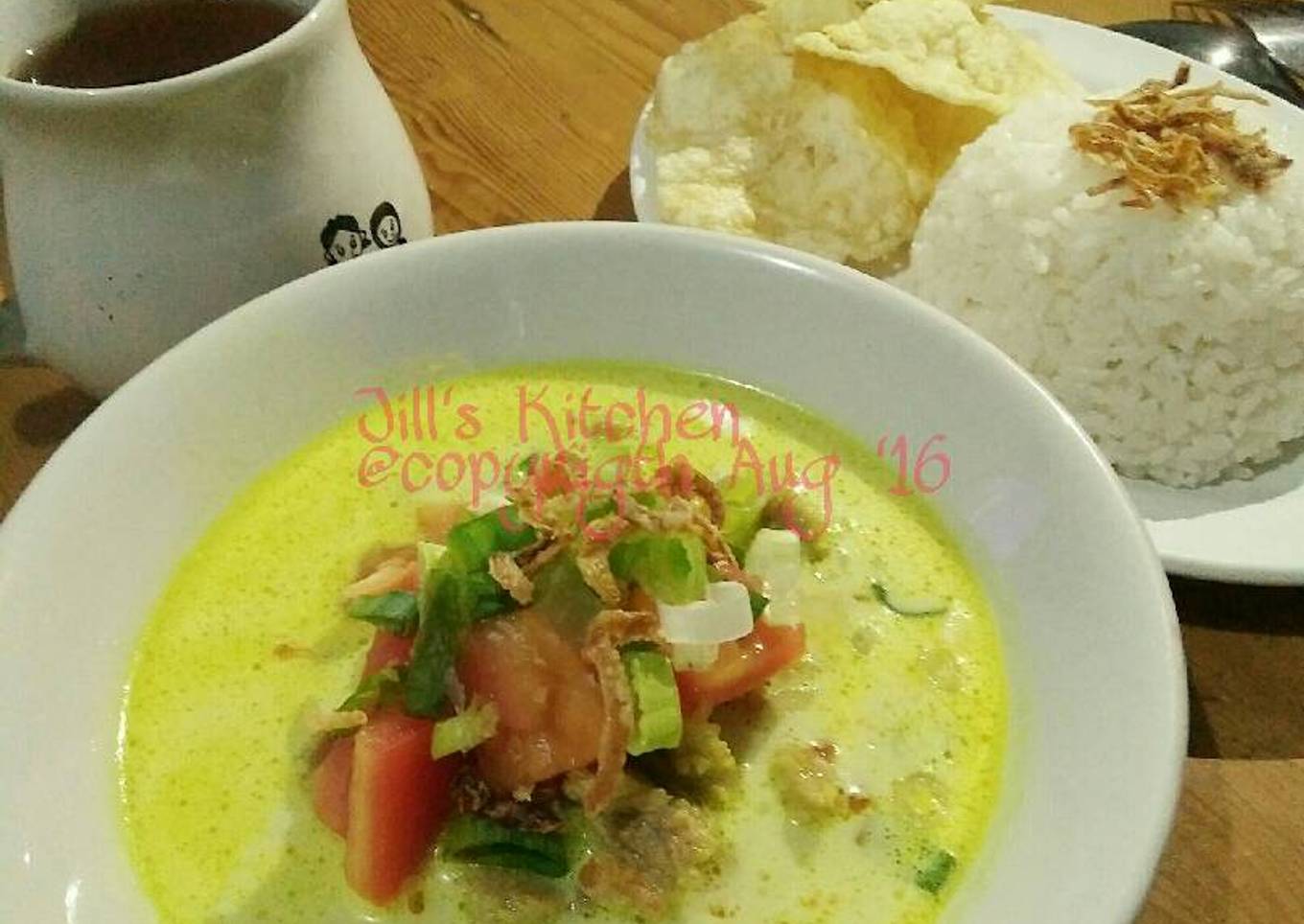 Soto kuning khas bogor