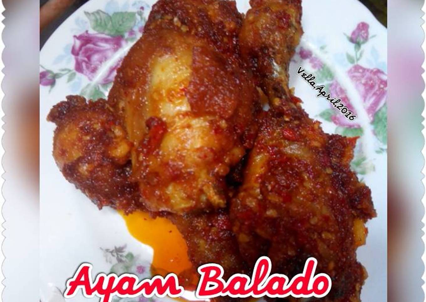 Ayam Balado Padang resep suami 😄