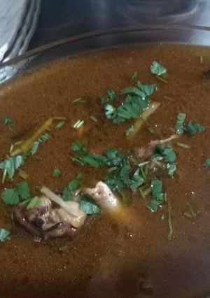 A picture of Special lahori paye.