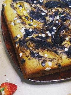 A picture of Banana bread.