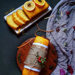 A picture of Orange bread.