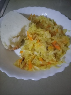 A picture of Steamed Cabbage.