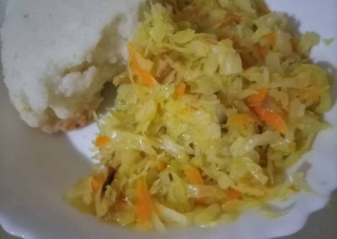 Recipe of Homemade Steamed Cabbage