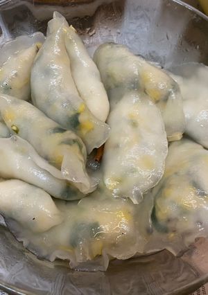 Hình của món Bánh quai vạt chay.