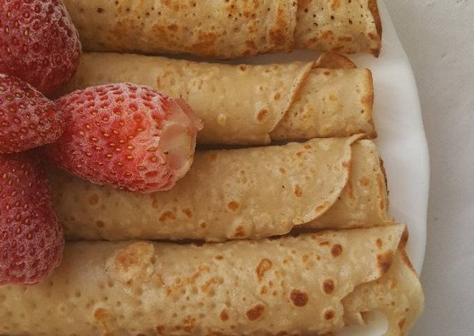 Vanilla French Crepes