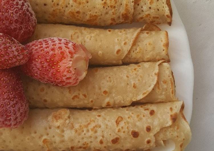 Easiest Way to Prepare Ultimate Vanilla French Crepes