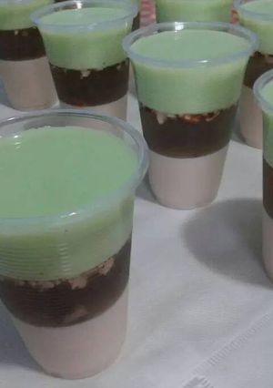 Una foto de Gelatina triple