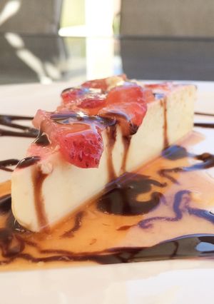 Hình của món Flan sữa dừa.