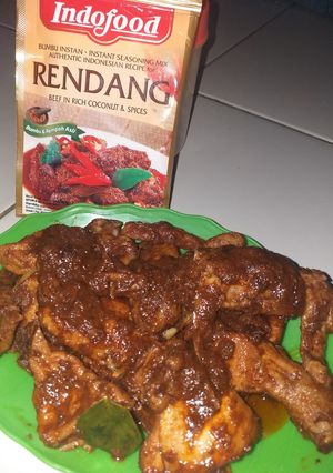Foto resep Ayam bumbu rendang indofood