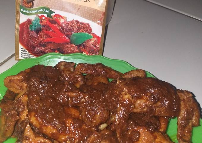 Ayam bumbu rendang indofood