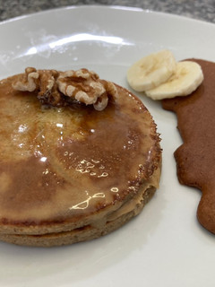 Una foto de Hot cakes de Avena y Plátano