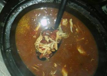 How to Prepare Perfect Crock pot chicken taco soup