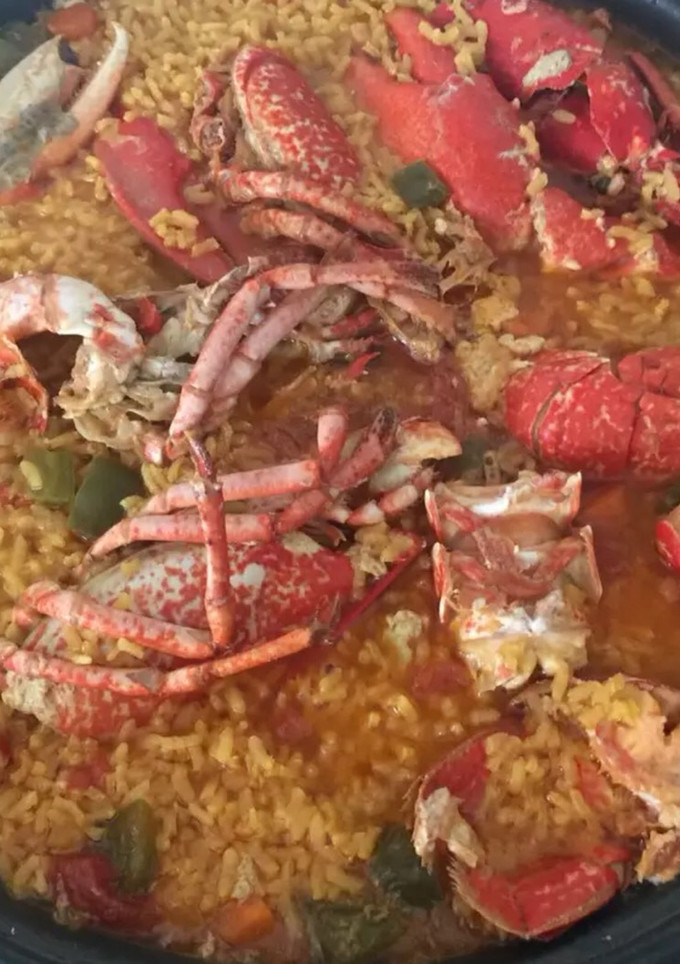 Una foto de Arroz caldoso con bogavante