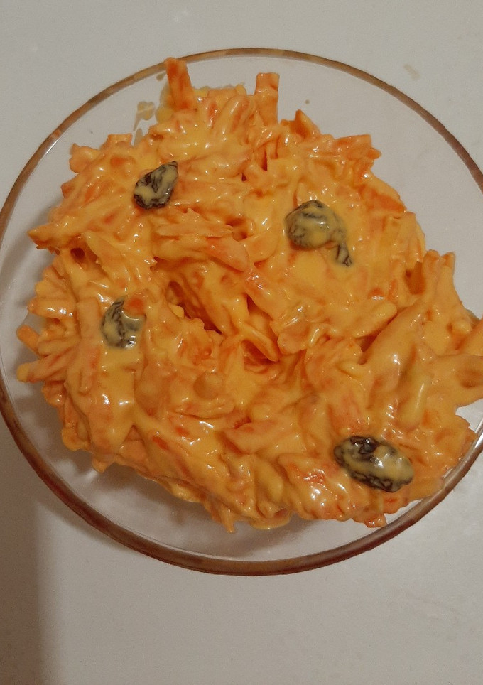 Una foto de Ensalada de zanahoria (postre)
