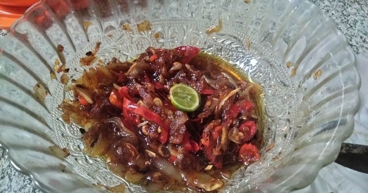 Sambel embe khas bali ala saya