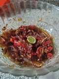 Sambel embe khas bali ala saya