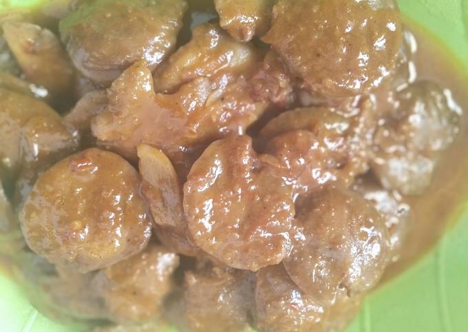 Rendang jengkol