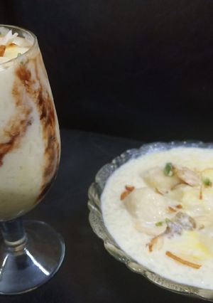 A picture of Angoori Rasgulla ki kheer.