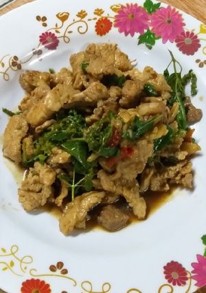 รูปของ ผัดกะเพรา 🍳