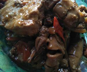 Fresh Membuat Tahu dan cumi bumbu kecap Enak Sempurna