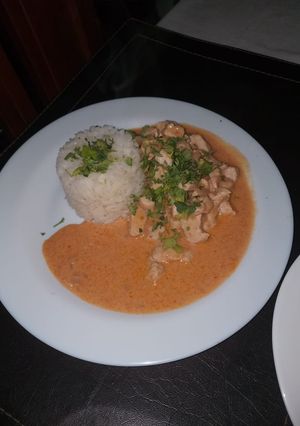 Una foto de Pollo thai