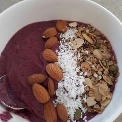 Healthy Berry Smoothie Bowl A picture of Healthy Berry Smoothie Bowl.